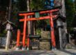 Torii Tor im Japanischen Garten